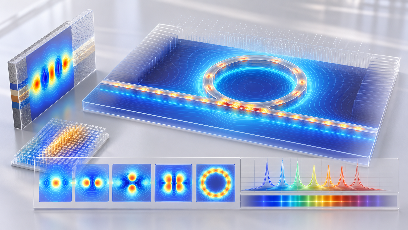 BFDFD photonic resonator eigenmodes