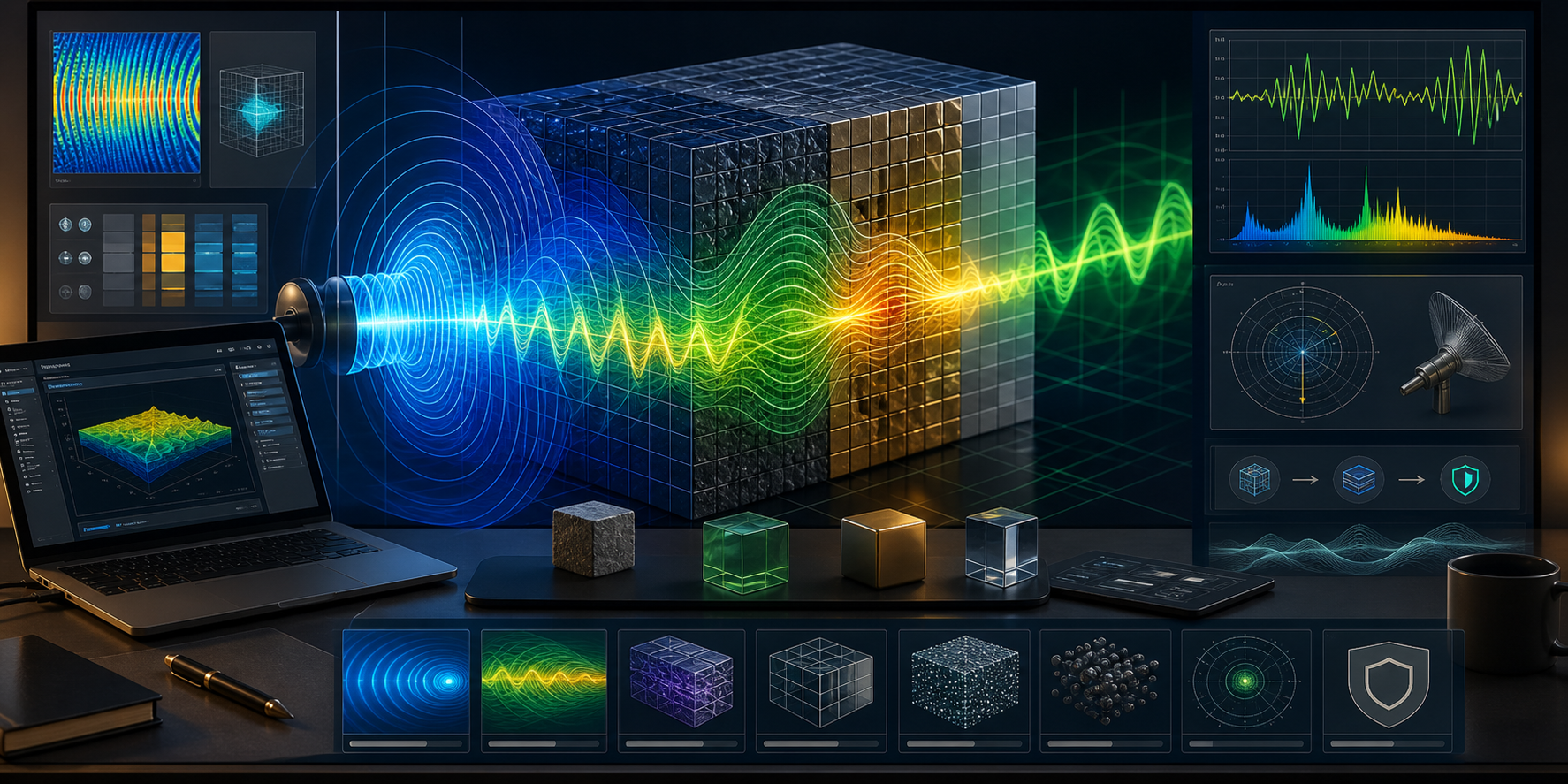 Matter Dynamics Engine (MDE) simulation workspace