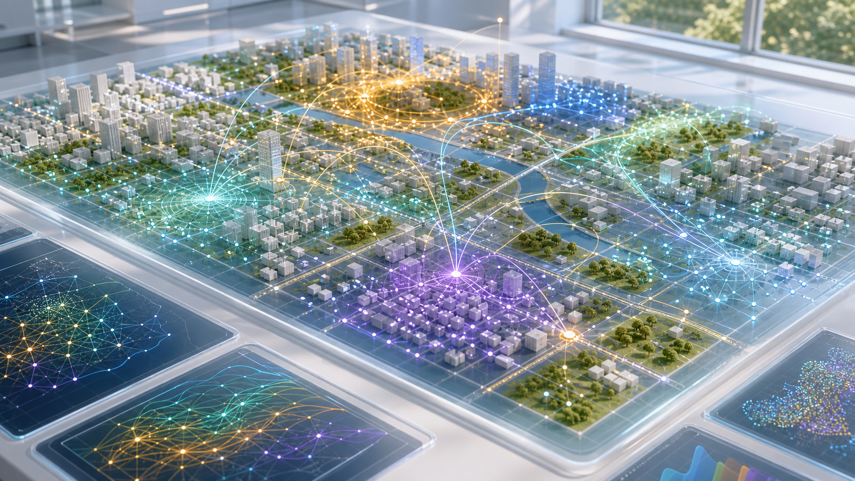 Agent network model